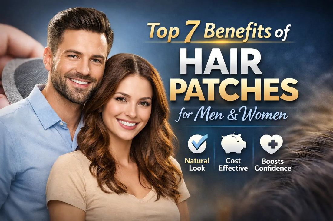 Top 7 Benefits of Hair Patches for Men and Women
