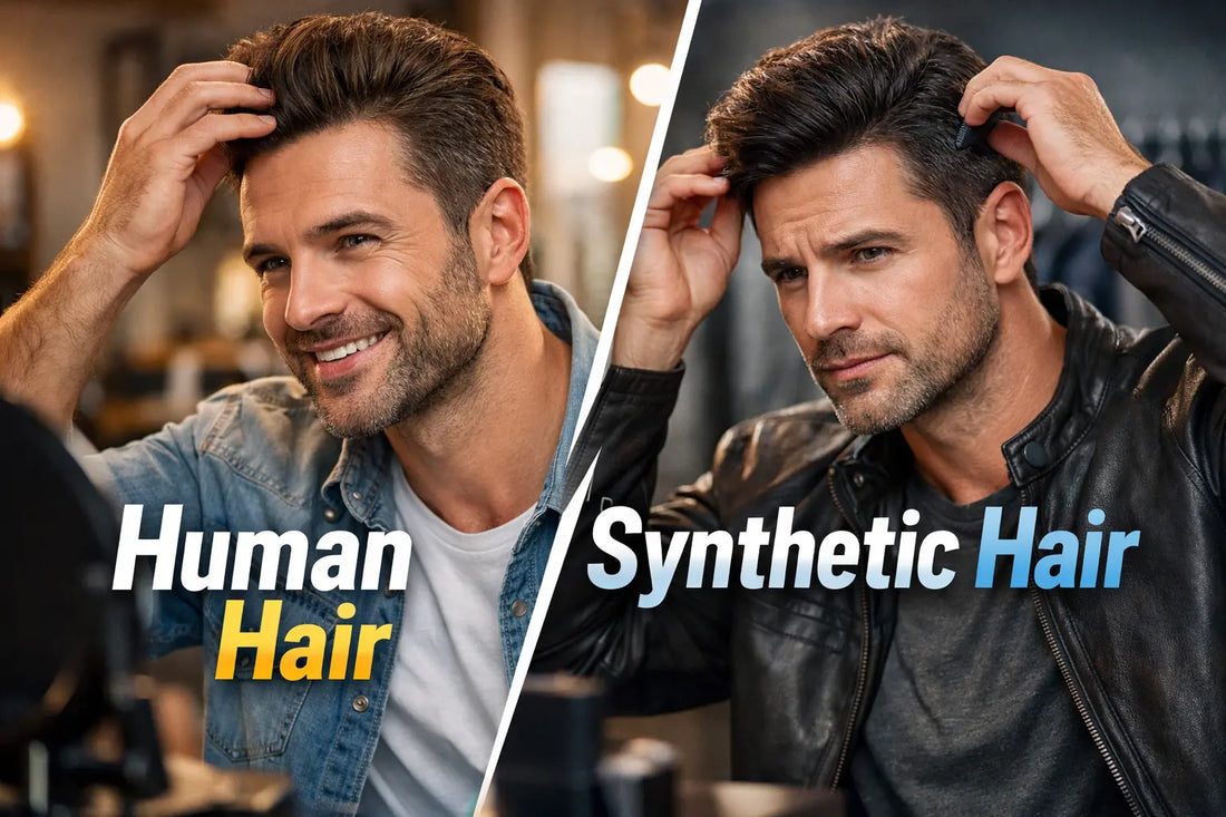 Human Hair Patch vs Synthetic Hair Patch: Which Is Better?