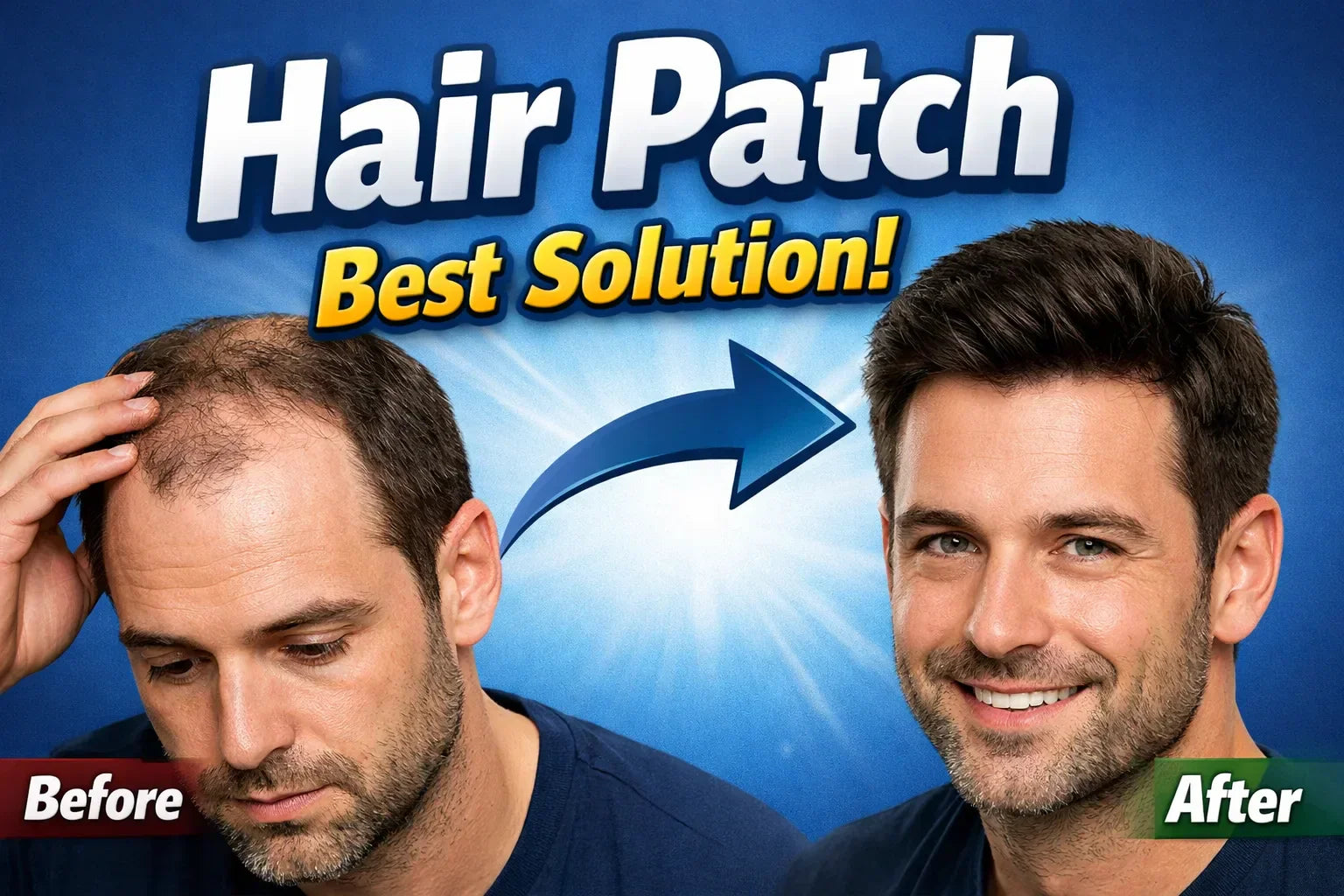 Hair Patch for Receding Hairline: Best Non-Surgical Solution for Men