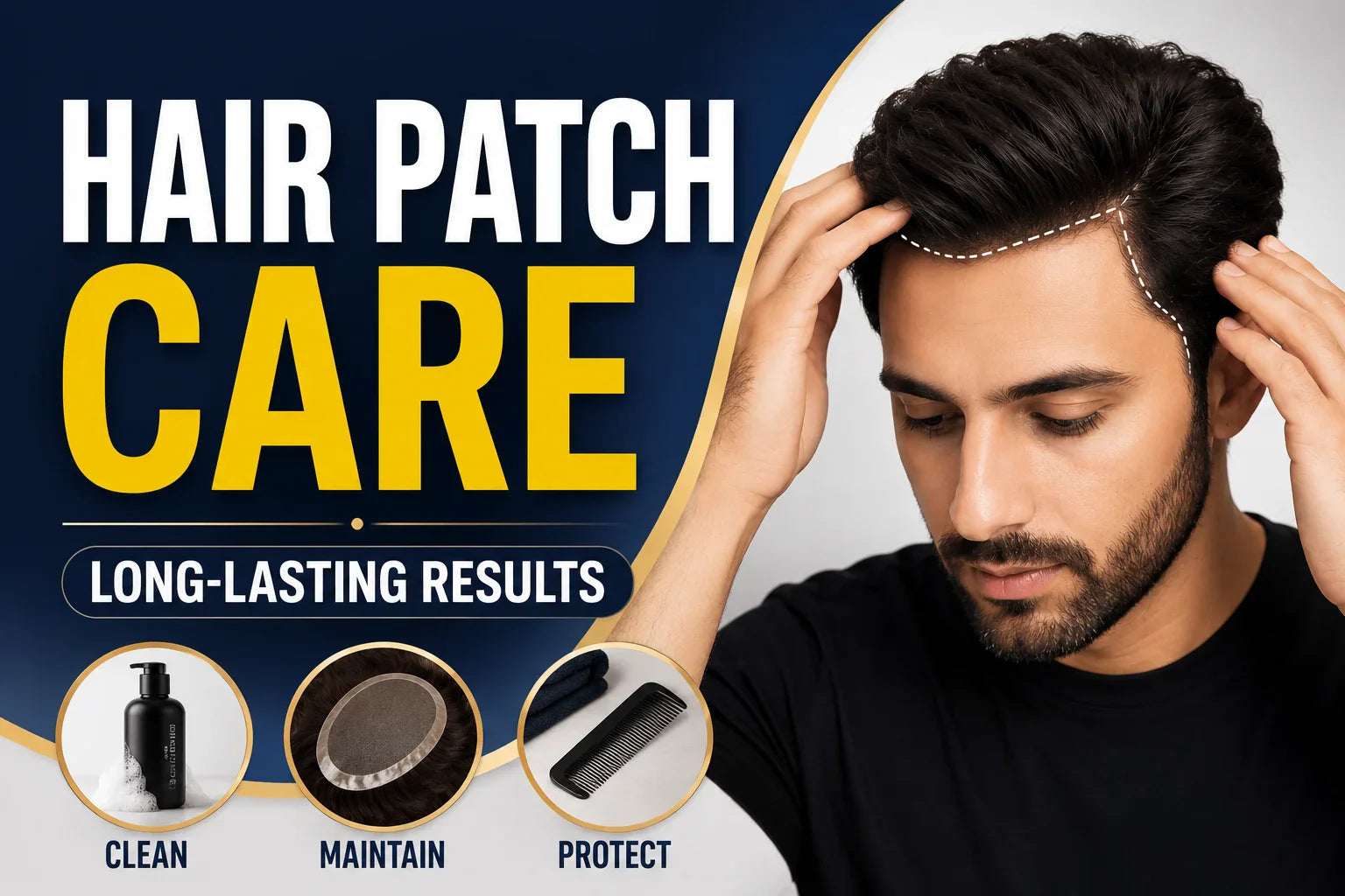 How to Maintain and Care for Your Hair Patch for Long-Lasting Results