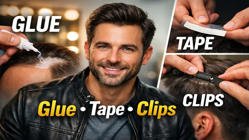 Hair Patch Adhesives Explained: Glue vs Tape vs Clip Systems